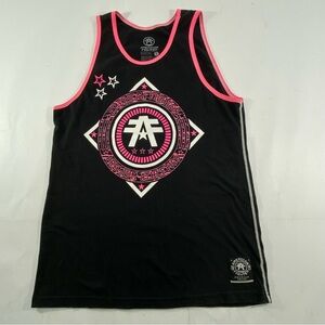 American Fighter Black Pink White Premium Tank-Top Men’s Size S